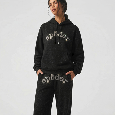Rhinestone Matching Sweat Set